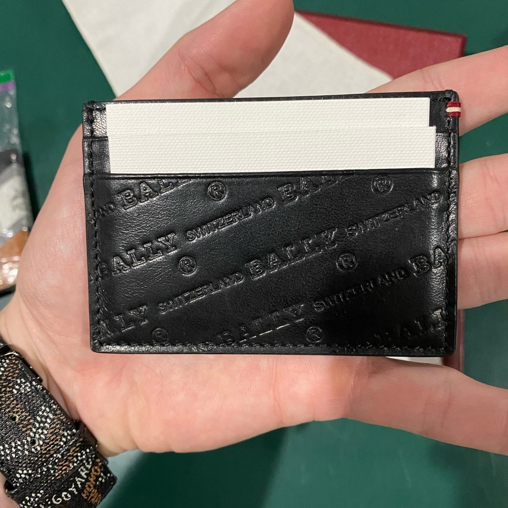 Bally Embossed Cardholder